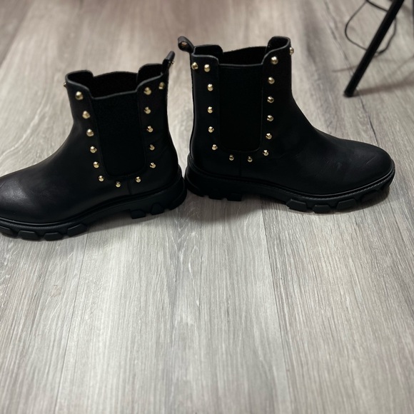 Michael Kors Ridley Astor Stud Leather Boot ✨brand new✨No box Color Black - Picture 7 of 10